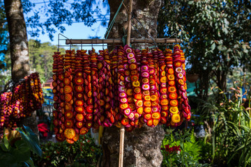 Flower Lei at Market in the Philippines