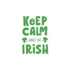 Saint Patrick's day lettering