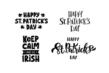 Saint Patrick's day lettering