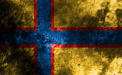  Ingrian grunge flag, Finland dependent territory flag