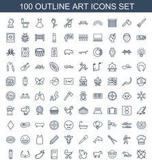 100 art icons