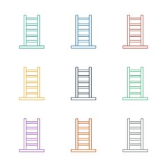 ladder icon white background