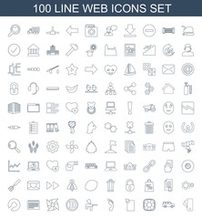 100 web icons