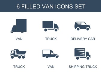 6 van icons