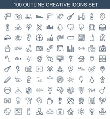 100 creative icons