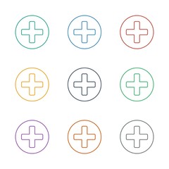 Obraz premium plus icon white background