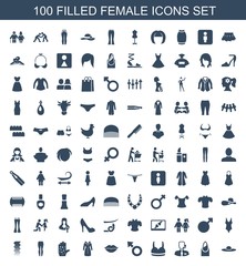 100 female icons