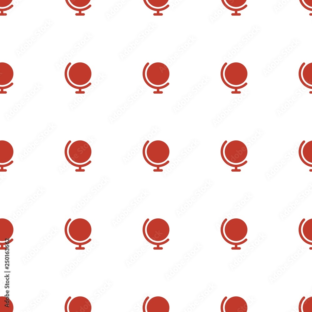Poster globe icon pattern seamless white background