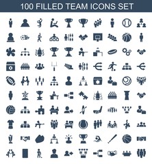 100 team icons