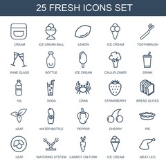 25 fresh icons