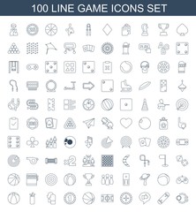 100 game icons