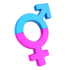 Transgender Symbol Isolated