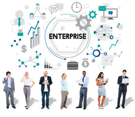 Enterprise Company Corporation Firm Operation Concept