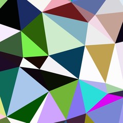 Abstract background multicolored geometric poligonal