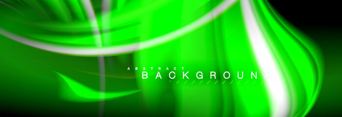 Blurred fluid colors background, abstract waves lines, mixing colours with light effects on light backdrop. Vector artistic illustration for presentation, app wallpaper, banner or posters