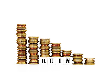 Finanzieller Ruin