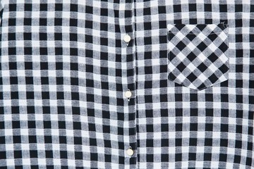 Full frame Button down shirt.close up. 