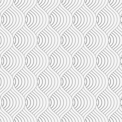 geometric vector pattern repeating abstract spiral, wavy, curve thin line or finger print. pattern is on swatches panel