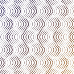 geometric vector pattern repeating abstract spiral, wavy, curve thin line or finger print. pattern is on swatches panel