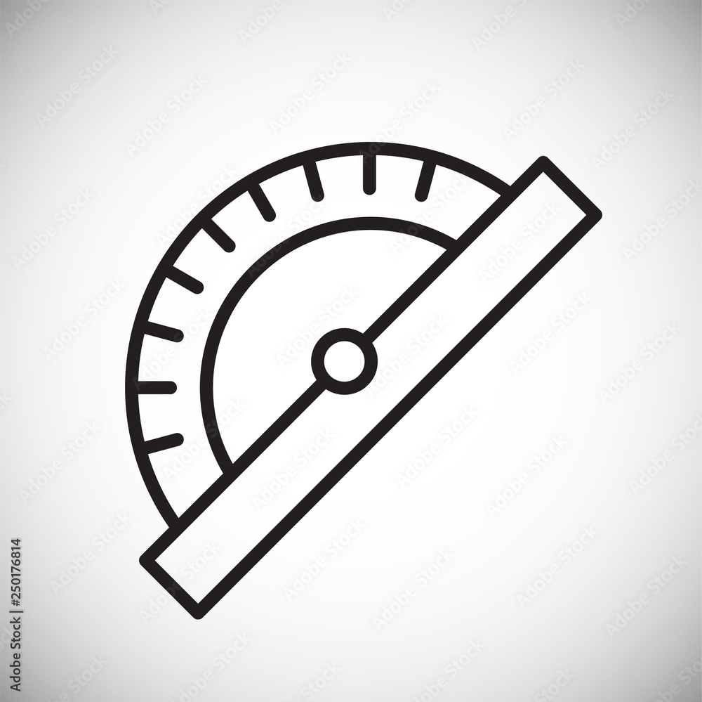 Fototapete Designer tool line icon on white background for graphic and web design, Modern simple vector sign. Internet concept. Trendy symbol for website design web button or mobile app
