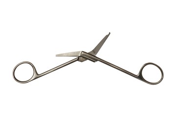 Dental tools on isolated white background