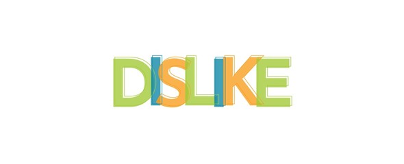 Dislike word concept