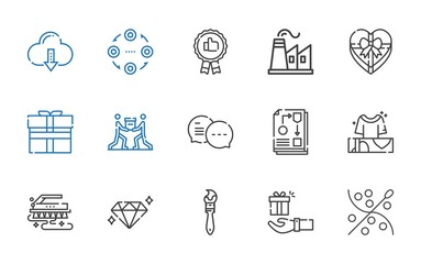 stroke icons set