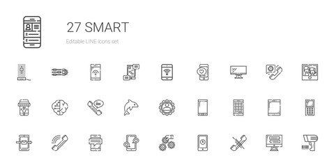 smart icons set