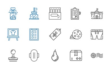 mark icons set