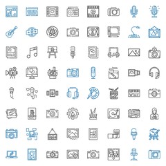 studio icons set