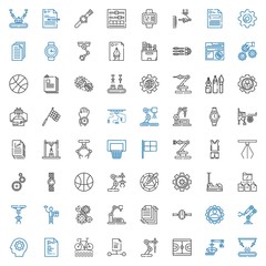 Fototapeta premium gear icons set