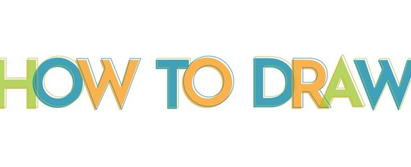 How to draw word concept