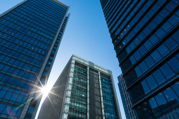 (東京都ｰ都市風景)丸の内オフィスビル群２