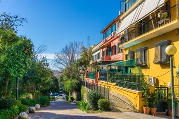 Gardinen Street view in Mets neighborhood in athens greece © Haris Andronos