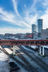 Obraz premium waterfront station
