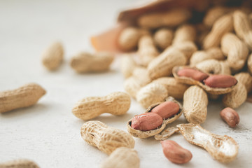 ピーナッツと落花生