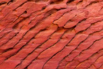 Coloured Canyon is a rock formation on South Sinai (Egypt) peninsula. Desert rocks of multicolored sandstone background.