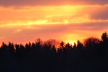 Fototapeta premium Sonnenuntergang