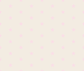 White and pink vector seamless pattern with stars