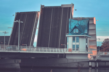 Schleibrücke Kappeln im Winter