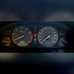 Speedmeter on the dashboard