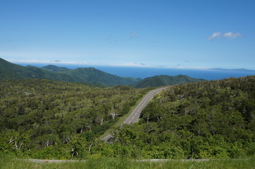 知床横断道路