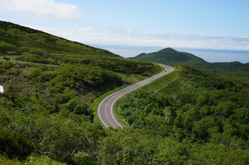 知床横断道路