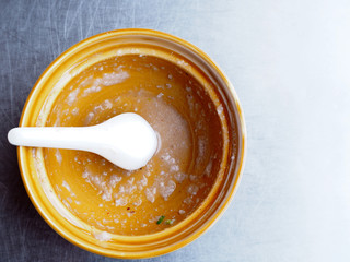 Empty Rice porridge 
