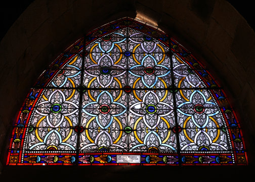 Vitrail Eglise  Mas d'Azil