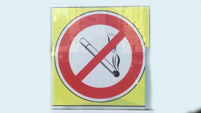 smoker cigarrete rules nicotine signs