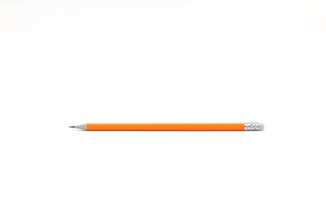 Amazing isolated pencil on pure white background.