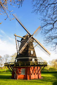 windmill at Kastellet fortress in Copenhagen, Denmark