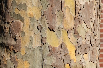 Holztextur, Hintergrundbild,  braune Baumrinde