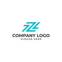 letter z logo template vector